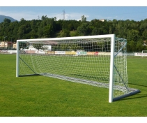 Freestanding soccer goals 6x2 in aluminium, welded corner joints (pair)