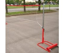 Volley-Minivolley-superminivolley system model "Hobby", ballasted, trasportable on wheels that can be completely dismantled and is safe
