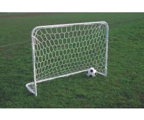 Court soccer minigoals in steel, 150x110cm., complete with net