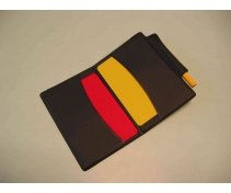 Referee card set with pencil
