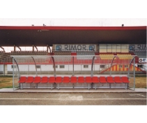 6262 Futbalová striedačka STANDARD 4m/4,0mm